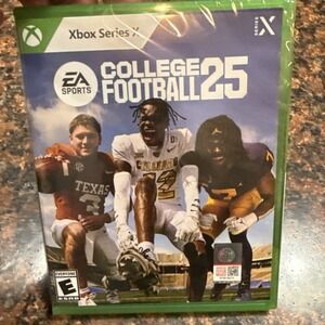 Xbox One NCAA College Football 25 Series X New Sealed Video Game